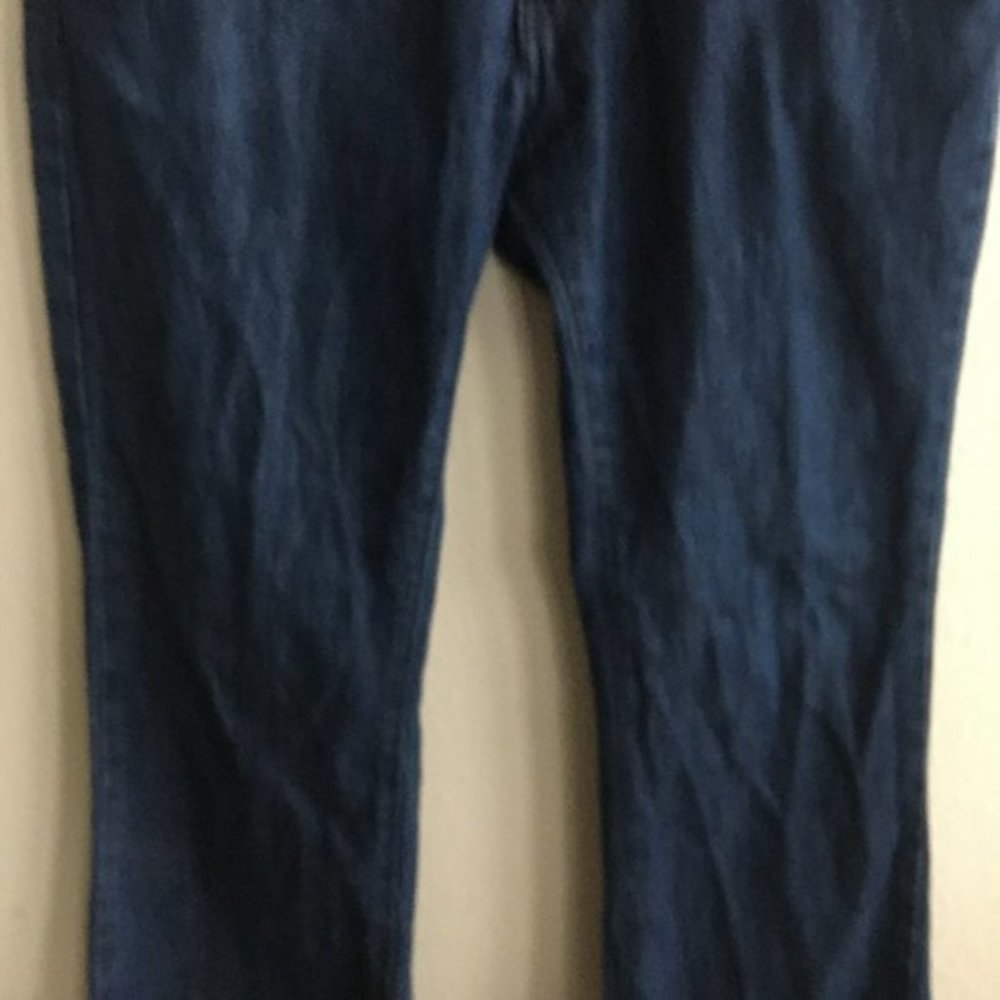 Armani Jeans Men's Dark Wash Bootcut Jeans Sz. 31 - Picture 5 of 12